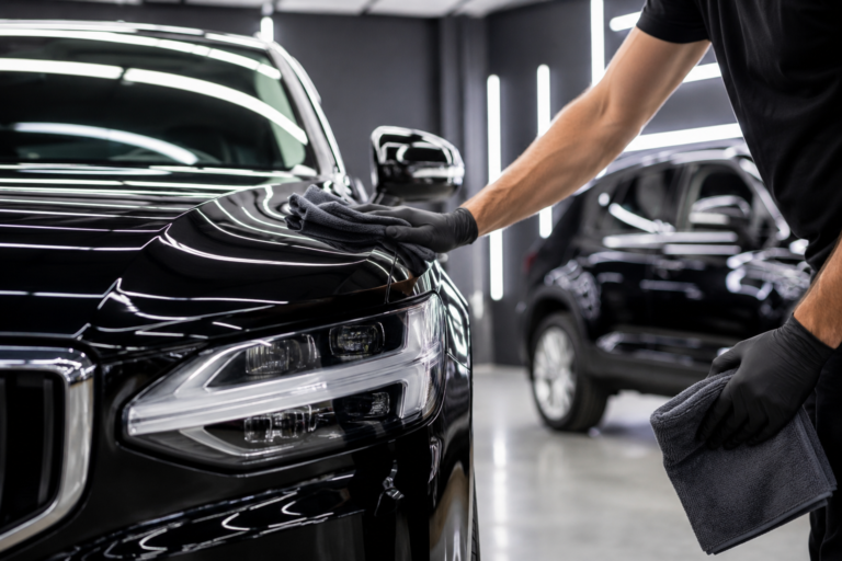 Auto detailing samochodu firmowego - wizerunek marki zaczyna się od czystego auta